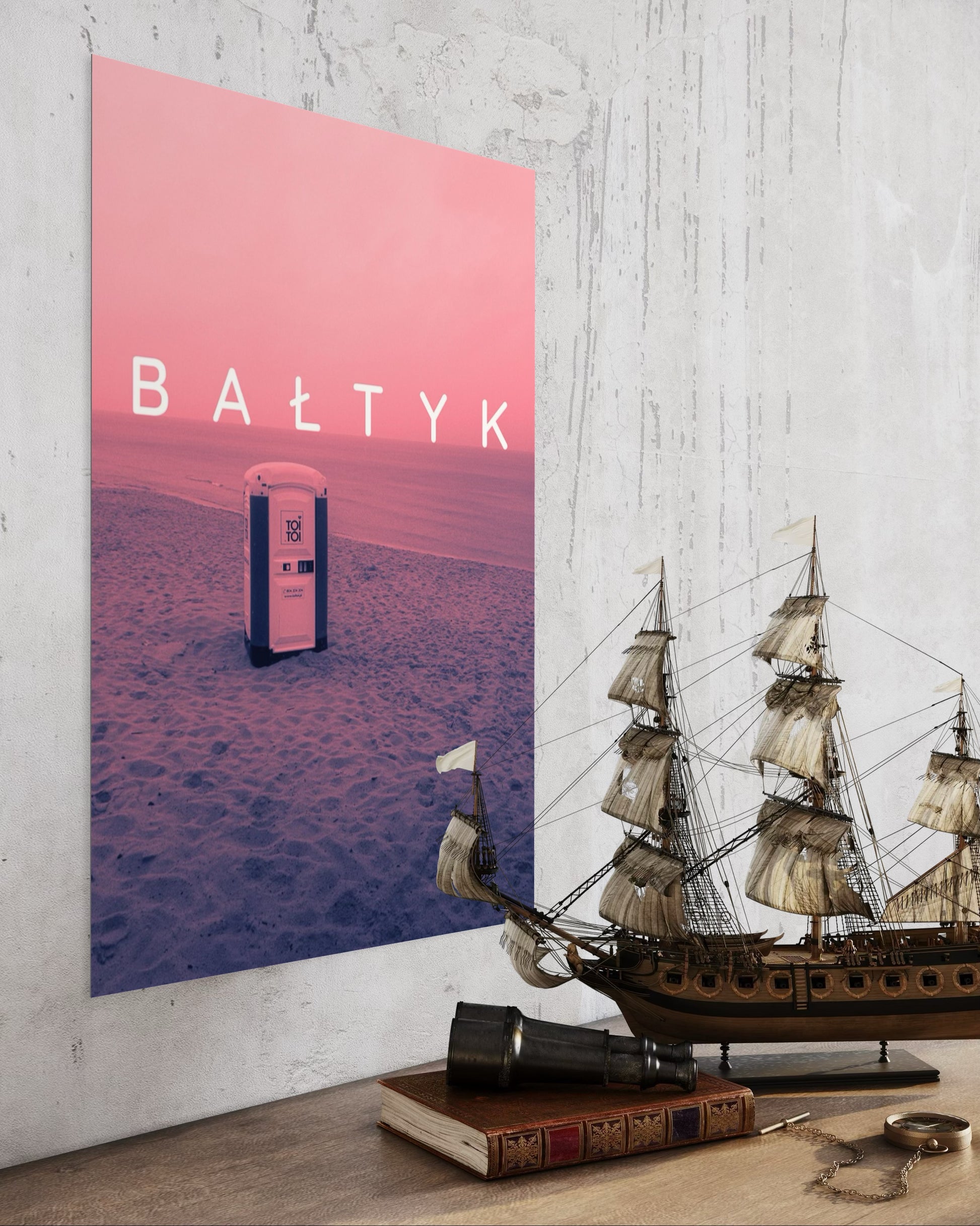 Ostsee - Baltic - Bałtyk - Östersjön - A2 poster