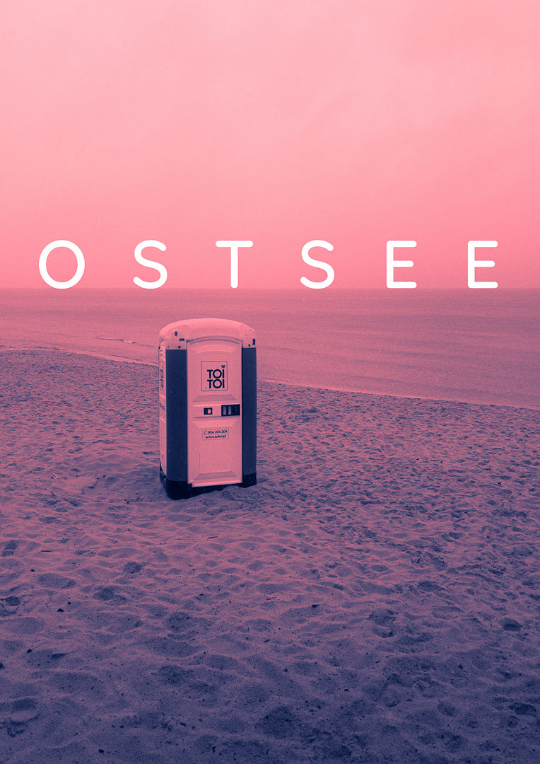 Ostsee - Baltic - Bałtyk - Östersjön - A2 poster