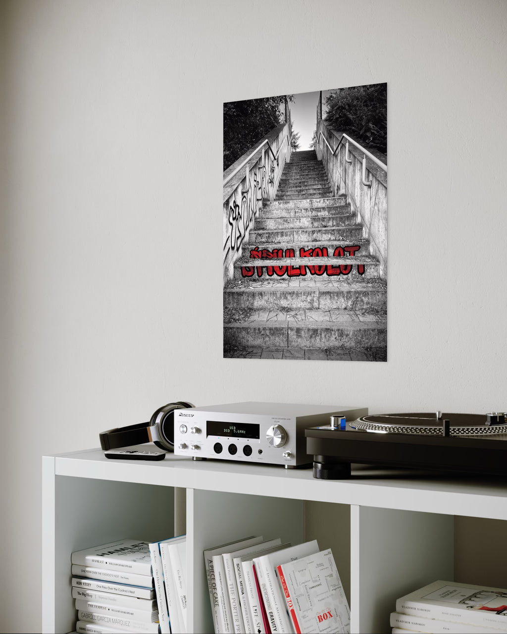 "Sleeping plane" - A2 poster