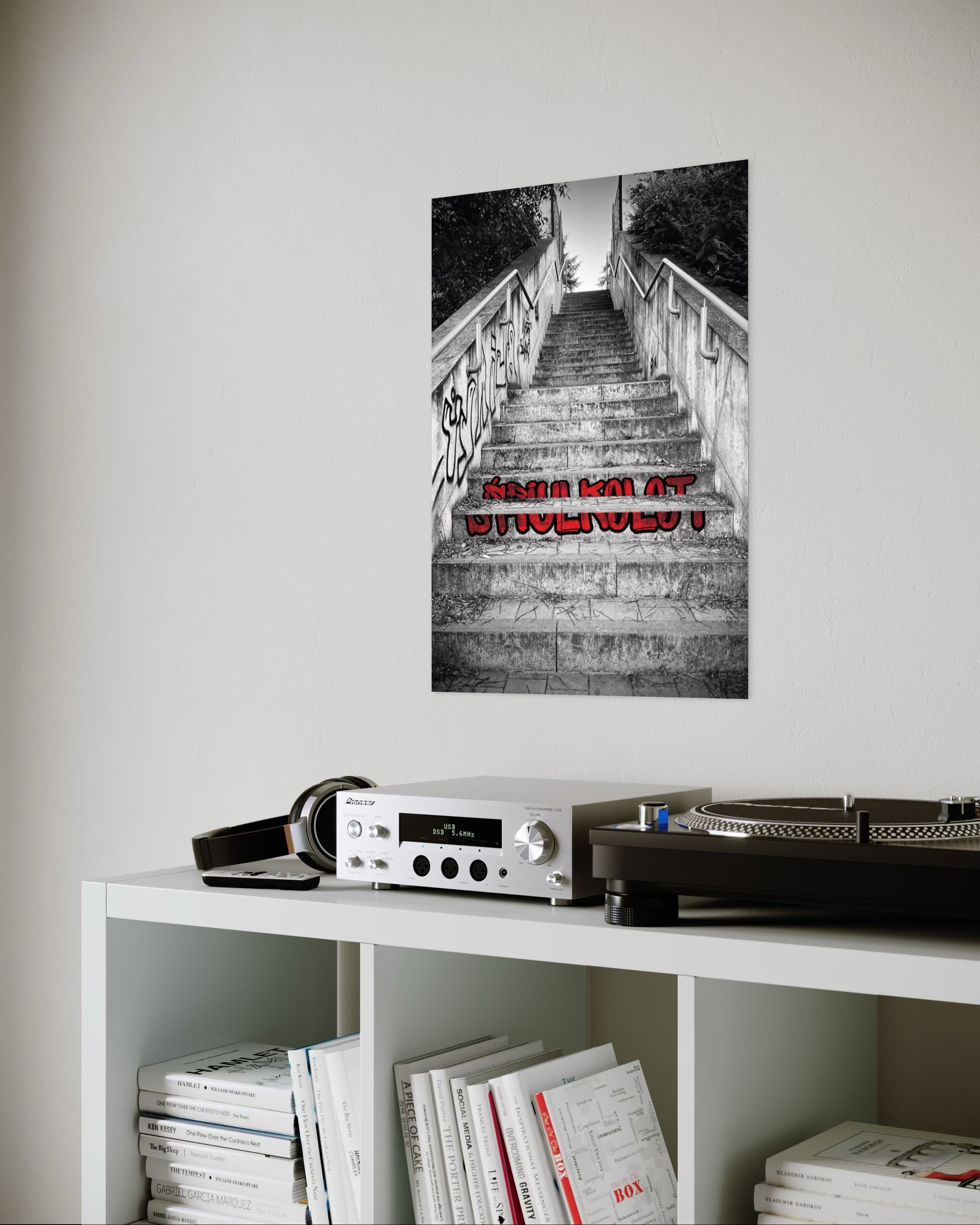 "Sleeping plane" - A2 poster